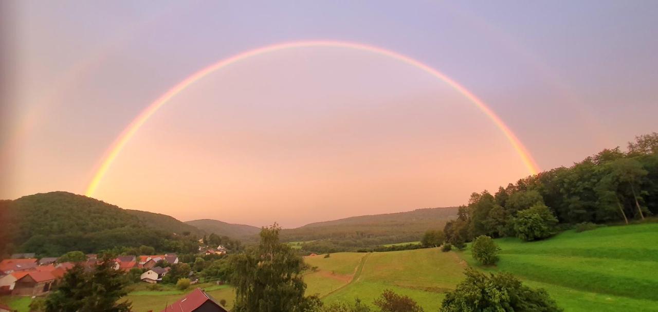 Ferienwohnung Zum Maerchenwald Bergfreiheit Esterno foto